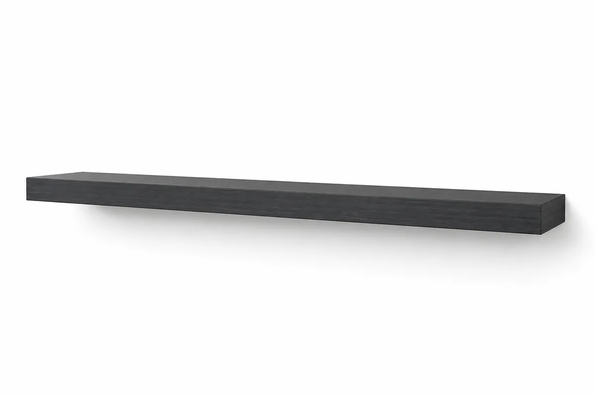 Horizon Linear Wall Shelf, 30-Inch in harbor ink — studio product photograph